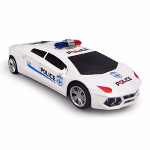 Voiture de Police Electrique LED, jouet pour Enfant