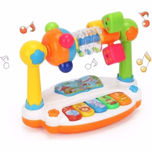 Jouet de Piano Musical Rotatif pour Bébé