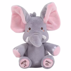 Jouet en peluche en forme d'Eléphant, pour Bébé
