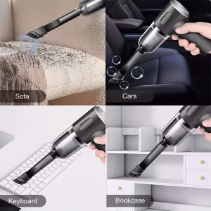 Mini aspirateur sans fil compact – voiture, maison