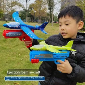 Avion jouet pour enfant à catapulte