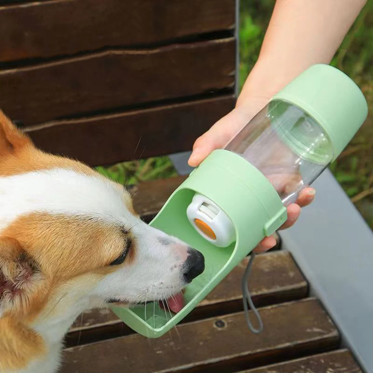 Gourde portable chien chat 2-en-1 – Image 3